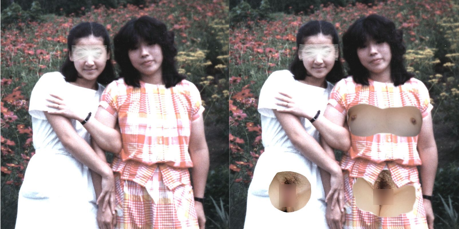 お遊びです…着衣透視