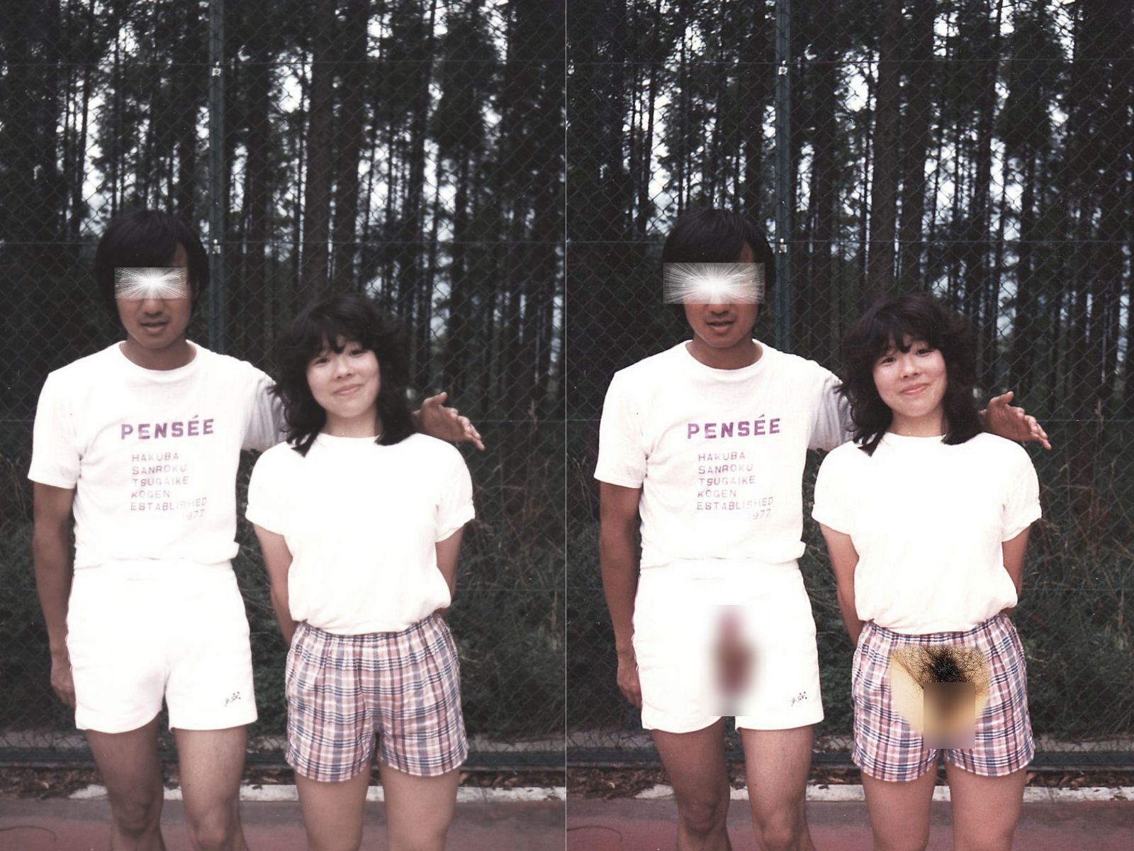 お遊びです…着衣透視