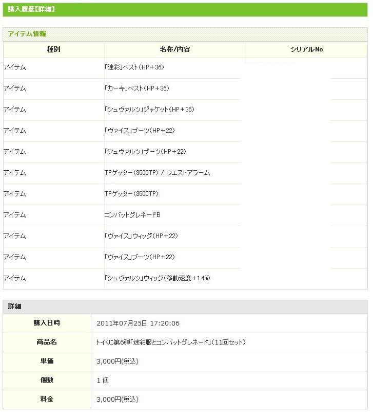 A　１個 B　１個 C　７個 D　２個